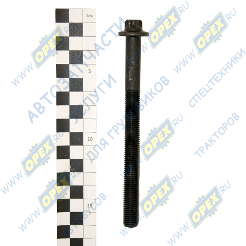 320/02711 Болт С/И М12х140х1,5 Р=102 К=звезд.13 фланц. ГБЦ JCBНМ03588879 Spare Parts